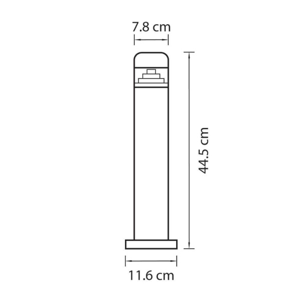 Купить Lightstar Светильник светодиодный уличный Raggio Lightstar 376907