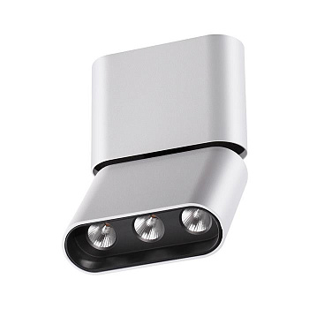 Novotech 357951 NT19 027 белый/черный Накладной светильник IP20 LED 3000К 12W 220-240V BELLA