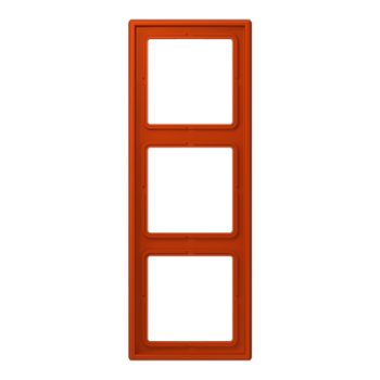 JUNG LS 990 Рамка 3-ая Rouge vermillon 59(4320A) LC9834320A