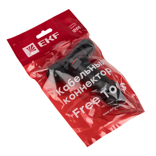 Купить EKF PROxima Кабельный коннектор Т-образный (клеммник 5PIN) IP68 FreeTools