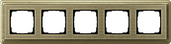 Gira ClassiX Art Бронза/Бронза Рамка 5-ая 0215661