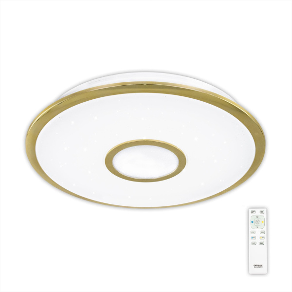 Citilux CL70332R Старлайт Золото LED Светильник с пультом