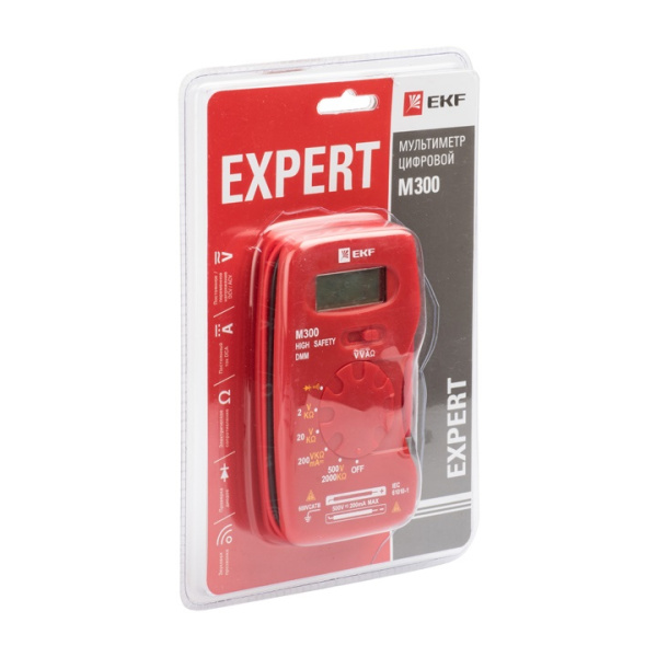 Купить EKF PROxima Мультиметр цифровой M300 Expert In-180701-pm300