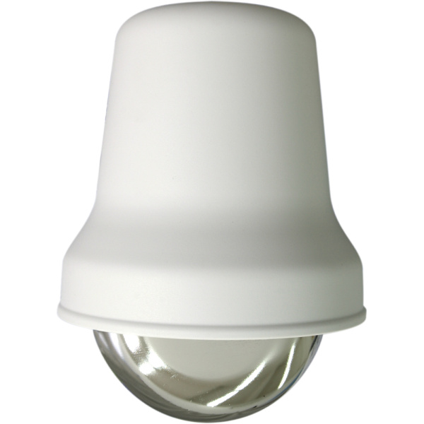 Zamel Звонок "ТРАДИЦИОННЫЙ", проводной, эл.-механич., 220 В, хромированная чаша+белый корпус, 90 дБ DNS-206-BIA