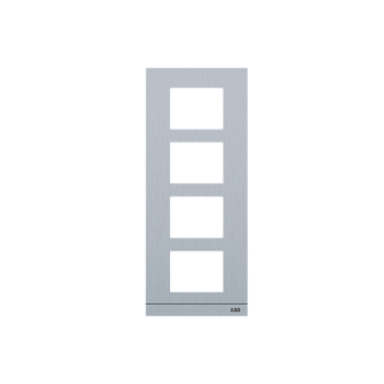 ABB Рамка для станции аудиовызова, размер 1/4, алюминий 2TMA200160A0015