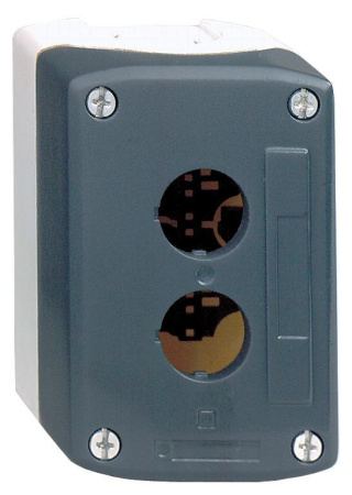SE Пост кнопочный накладной пустой под 2 кнопки IP 66, d отв 22мм XALD02