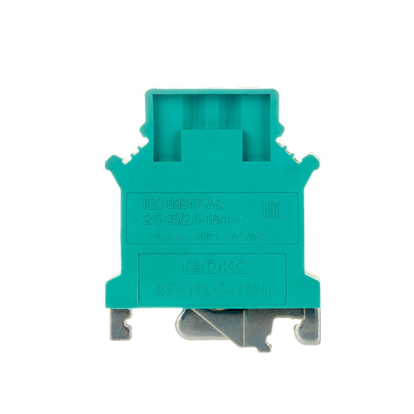 Купить DKC Nuputuk Клемма заземления, винтовой зажим, 2 точки подключения, 16 кв.мм