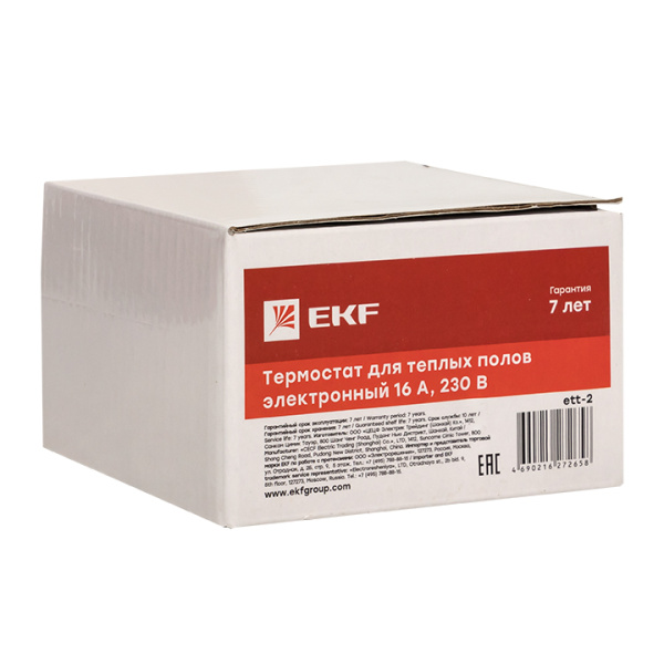 Купить EKF Термостат для теплых полов электронный 16 A 230В