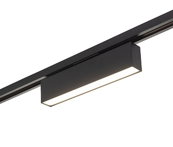 Denkirs DK6440-BK Трековый светильник IP 20, 10 Вт, LED 4000, черный, алюминий