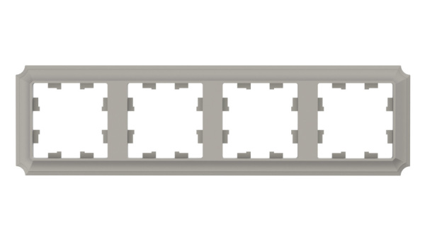 Systeme Electric AtlasDesign Antique Шампань Рамка 4-ая, универсальная