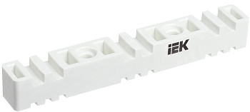 IEK Изолятор шинный плоский ИШП 3P для шин 5 и 10 мм 270 мм