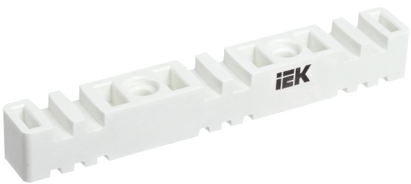 IEK Изолятор шинный плоский ИШП 3P для шин 5 и 10 мм 270 мм