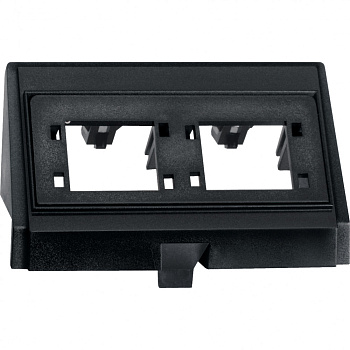 SE Merten Черная Вставка для Reichle&de-massari х2 MTN464384