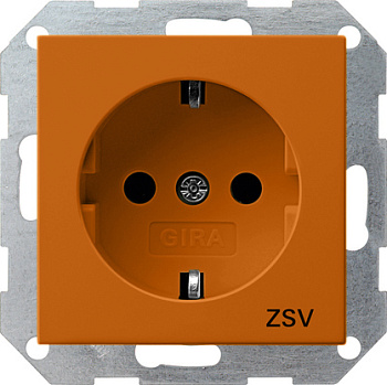 Gira Розетка с з/к для ZSV (дополнительное обеспечение безопасности) 045602