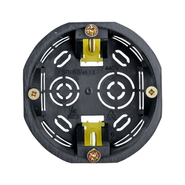 Купить EKF PROxima Коробка установочная КМП-020-011 для полых стен (71х45) с пластиковыми лапками IP30