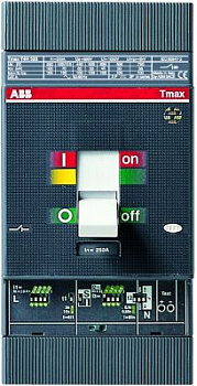 ABB Выключатель автоматический для защиты электродвигателей T4S 320 PR221DS-I In=320 3p F F 1SDA054126R1
