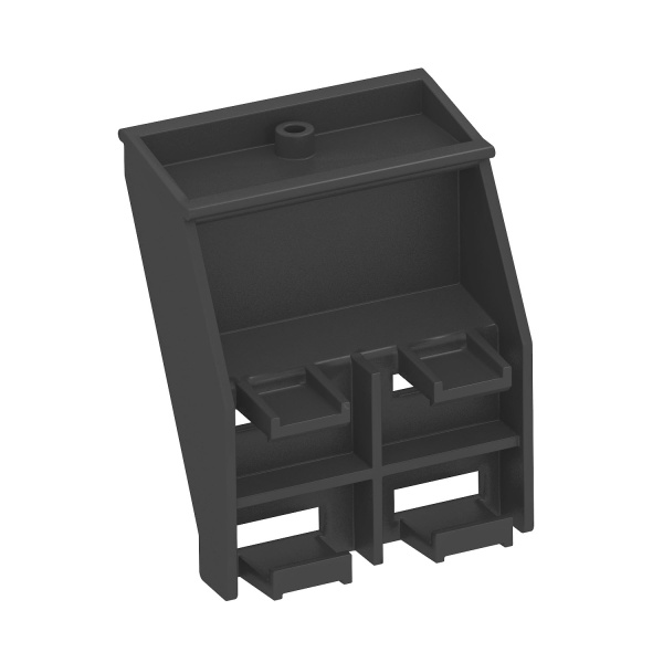 OBO Bettermann Крепежный зажим для гибкого кабель-канала для настольного бокса DB, черный 6116991