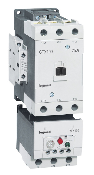 Купить Legrand CTX3 Контактор 100 3P 75A 2но2нз ~230В 416196