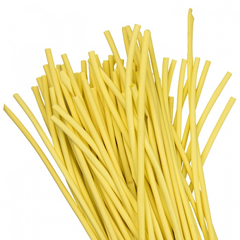 EKF PROxima Термоусаживаемая трубка ТУТ нг 8/4 желтая в отрезках по 1м