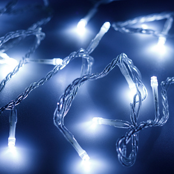 Arlight Светодиодная гирлянда ARD-STRING-HOME-5000-CLEAR-50LED-STD WHITE (230V, 3.5W) (Ardecoled, IP20) 025751