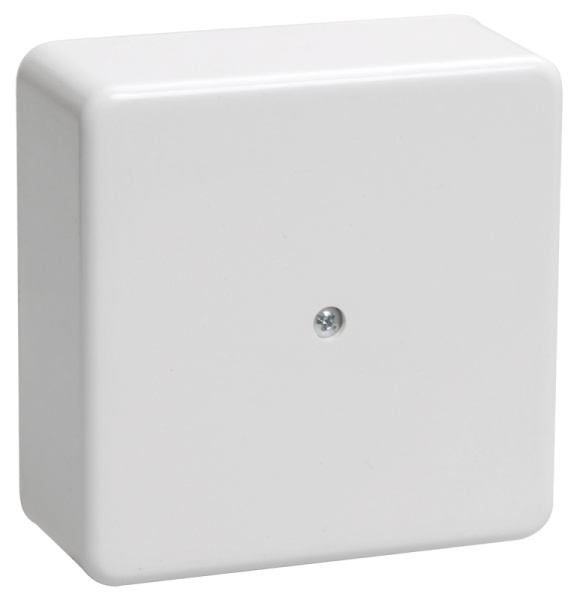 IEK Коробка распаячная КМ для о/п 75х75х28мм белая