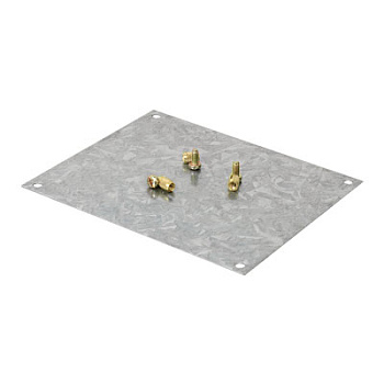 DKC Монтажная пластина из оцинкованной стали 349х260 мм, для коробок 392х298 мм