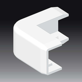 Kopos Угол внешний на 90 гр. LH 15X10 8686 (HB) (Цвет Белый) 8686_HB