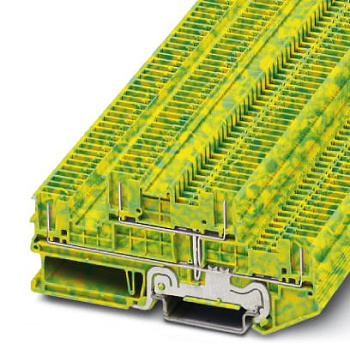 Phoenix Contact PTTB 1,5/S/4P-PE Двухъярусная заземляющая клемма 3213881