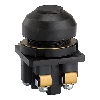 КЭАЗ Выключатель кнопочный КЕ 081-У2-исп.2 (черный)