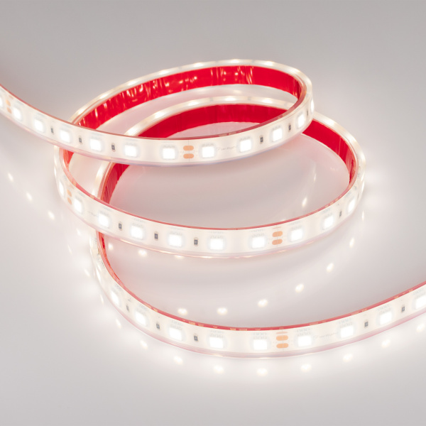 Купить Arlight Светодиодная лента герметичная RTW-PFS-B60-13mm 24V Warm3000 (14.4 W/m, IP68, 5060, 5m) (-) 033788