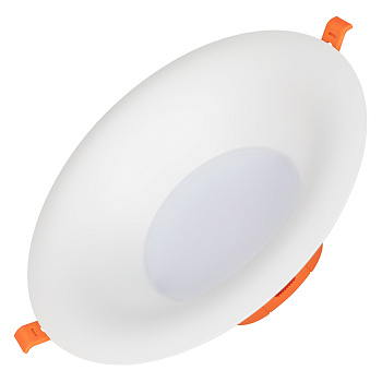 Arlight Светильник MS-BLIZZARD-BUILT-R215-20W Warm3000 (WH, 100 deg, 230V) (IP20 Металл, 3 года) 036575