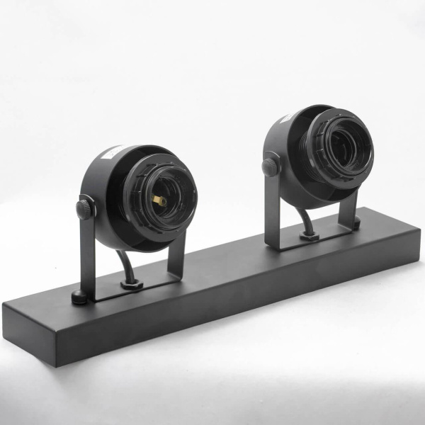 Купить Lussole LOFT Металл Черный /  Металл Светильник настенно-потолочный E27 60W LSP-9835