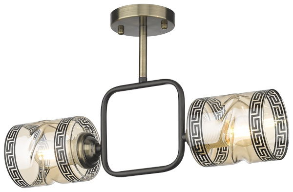 Velante 215-507-02, Светильник потолочный E27,2x40W