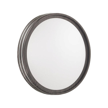 Sonex 7604/DL PALE SN 022 Светильник пластик/белый/венге/хром LED 48Вт без ДУ 4000К D390 IP43 TROSTO