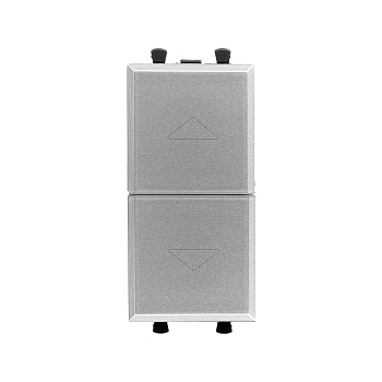 DKC Механизм управления рольставней модульный,  "Avanti", "Закаленная сталь", 1 модуль