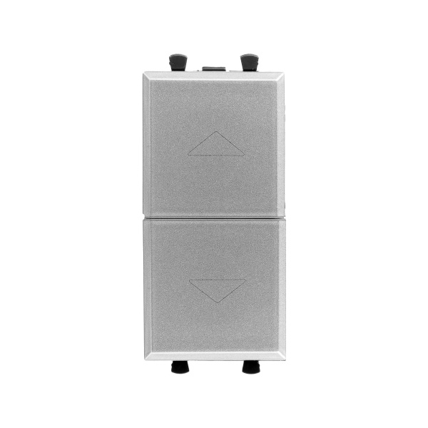 DKC Механизм управления рольставней модульный,  "Avanti", "Закаленная сталь", 1 модуль