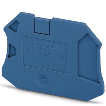 Phoenix Contact Концевая крышка D-UT 2,5/4-TWIN 3047142