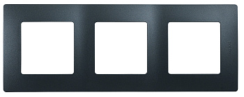 Legrand Etika Антрацит Рамка 3-ая 672583