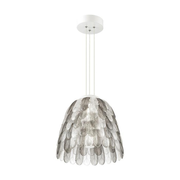 Odeon Light 4176/57L ODL19 80 прозрачный/серый Подвес LED 57W PIUMI