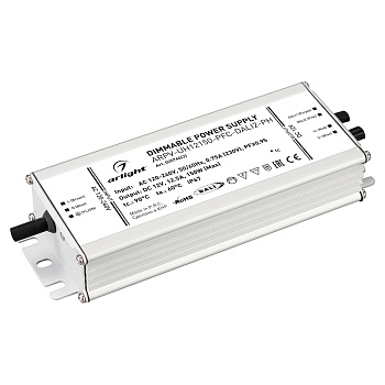 Блок питания ARPV-UH12150-PFC-DALI2-PH (12V, 12.5A, 150W) (Arlight, IP67 Металл, 7 лет) 025746(2)