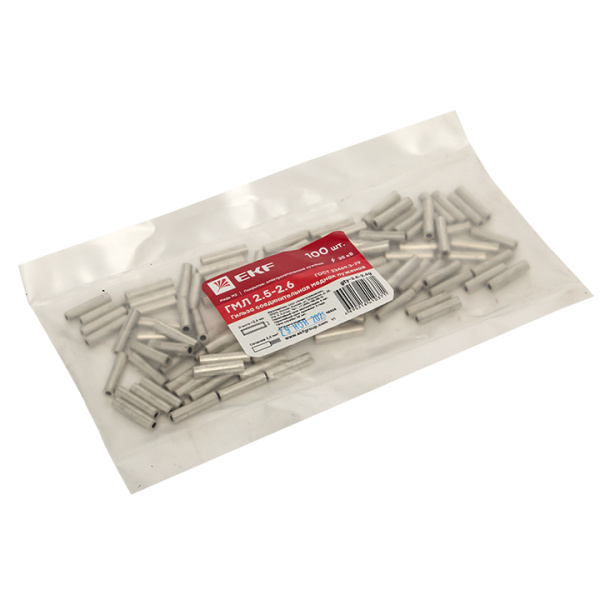 Купить Гильза соединительная медная луженая ГМЛ 2.5-2.6 ГОСТ EKF PROxima