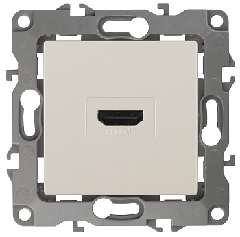 ЭРА 12-3114-02 Слоновая кость Розетка HDMI, IP20, 12