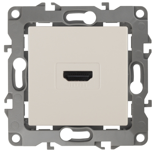 ЭРА 12-3114-02 Слоновая кость Розетка HDMI, IP20, 12