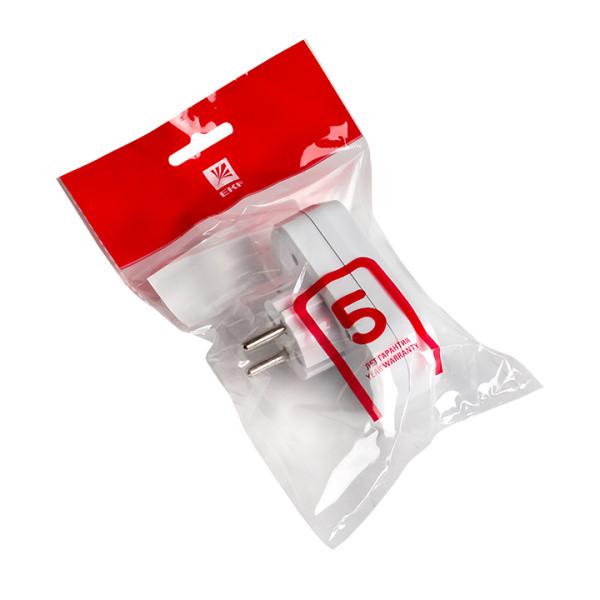 Купить EKF PROxima Разветвитель 2 гн. б/з плоский 6А 250B ARP6-2