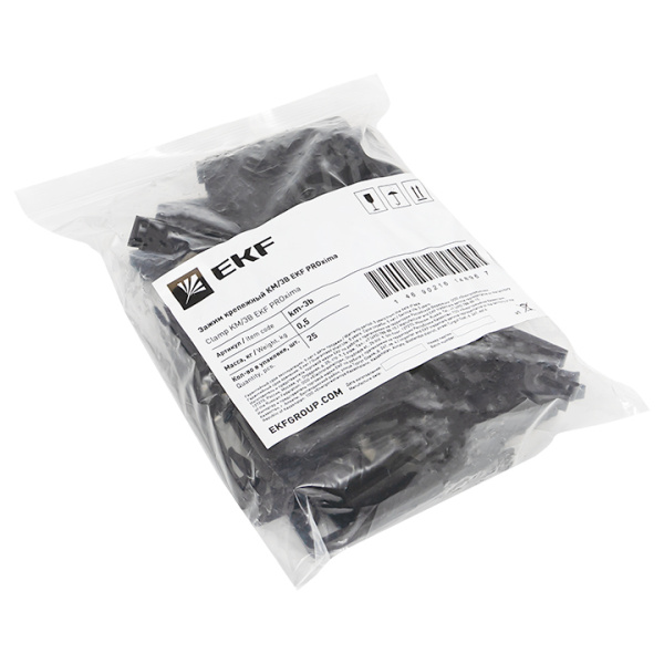 Купить EKF Зажим крепежный КМ/3В