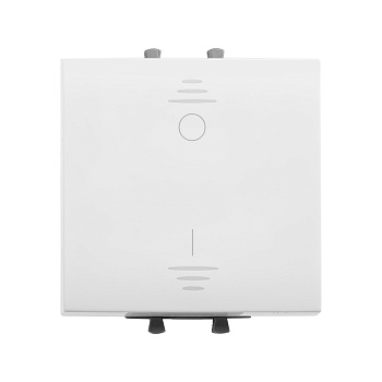 DKC Выключатель двухполюсный одноклавишный модульный, "Avanti", "Белое облако", 2 модуля