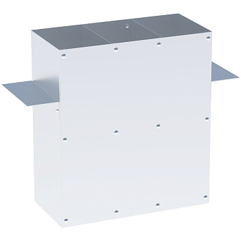 EKF Basic Гильза кабельная 3 секции для УЭРМ (280х250х120)