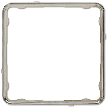 JUNG CD plus Сталь Рамка внутренняя цветная CDP81ES