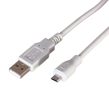 Шнур micro USB (male) - USB-A (male) 3M Rexant 18-1166