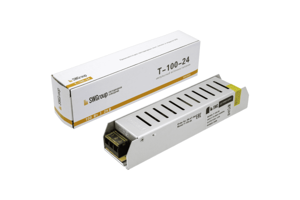 SWG Блок питания компактный (узкий), 100 W, 24V 000300 T-100-24